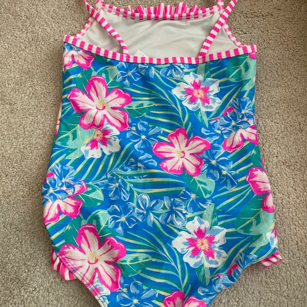 Girls Vineyard Vines One Piece Swimsuit S(7-8)